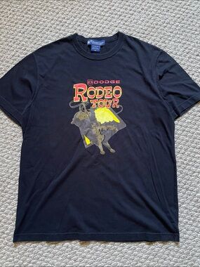 Vintage Y2K dodge rodeo tour t shirt